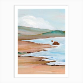 Coast Art Print