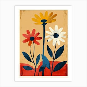 Namaqualand Daisy Groovy 11 Art Print