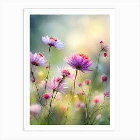 Wild Flowers #1 Art Print