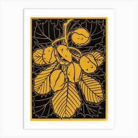 Chestnut Branch, Julie De Graag Art Print