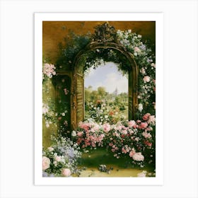 Rose Garden 1 Art Print