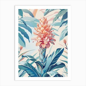 Tropical Flower Art Print