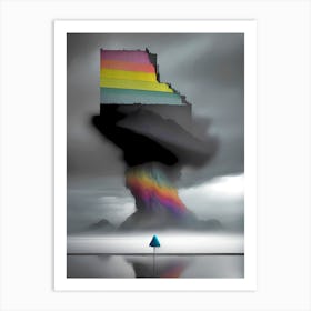 Rainbows In The Sky 3 Art Print