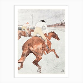 The Jockey (1899), Henri de Toulouse-Lautrec Art Print