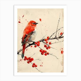 Red Cardinal Art Print