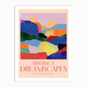 Abstract Dreamscapes Landscape Collection 22 Art Print