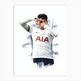 Son Heung Min Art Print