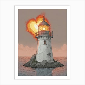 Lighthouse 5 Art Print