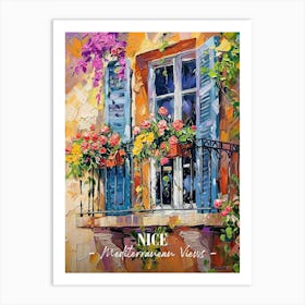 Mediterranean Views Nice 1 Art Print