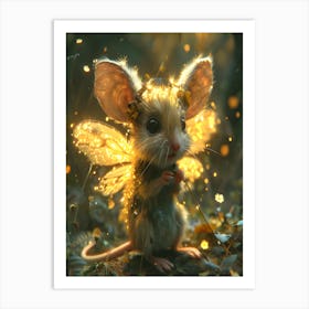 Fairy Mouse 1 Art Print