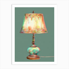 Table Lamp 1 Art Print