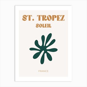 St Tropez Soleil 1 Art Print