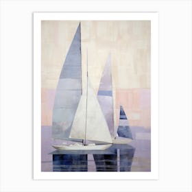 Sailboats 1 Art Print