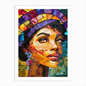 Mosaic Mosaic Art Art Print