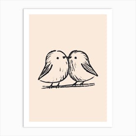 Tiny Birds Art Print