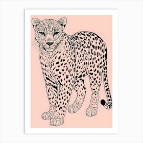 Leopard 3 Art Print