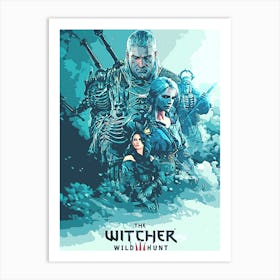 The Witcher Art Print