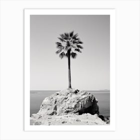 Ibiza, Spain, Black And White Photography 3 Art Print