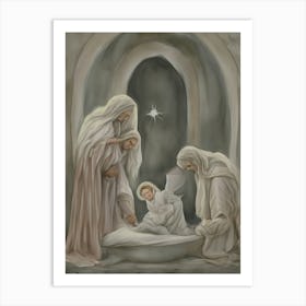 Nativity Of Jesus Art Print