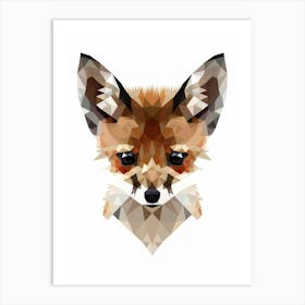 Fox Print Art Print