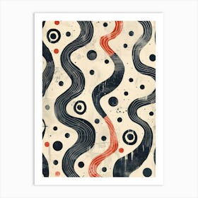 Abstract Swirls 7 Art Print