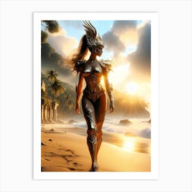 Exotic Beauty Artwork 165 Art Print