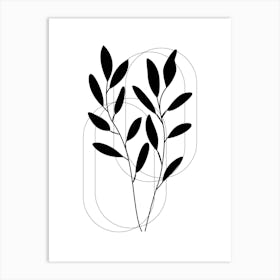 Eucalyptus Leaves 4 Art Print