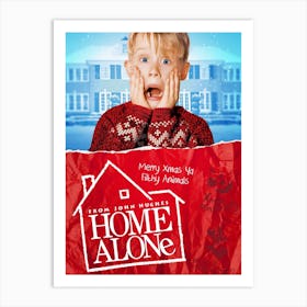 Home Alone, Wall Print, Movie, Poster, Print, Film, Movie Poster, Wall Art, Art Print