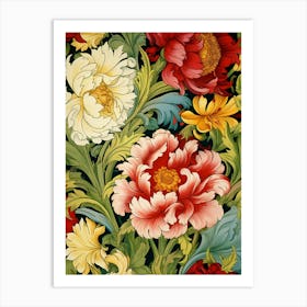 Floral Pattern 20 Art Print