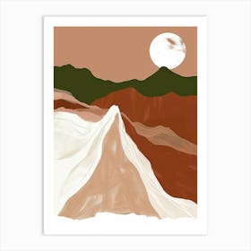 Desert Landscape 38 Art Print