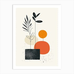 Plants And Pots Art Print