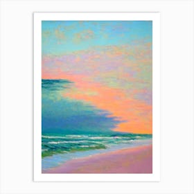 Blueys Beach Australia Monet Style Art Print