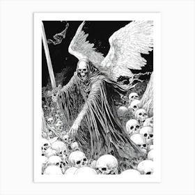 Grim Reaper 2 Art Print