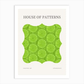 Leaf Pattern Poster 8 Art Print