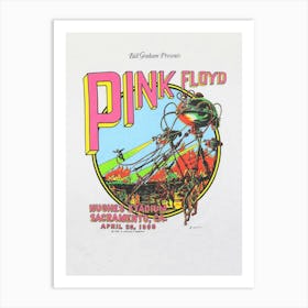 Rainfire Creation Pink Floyd Poster Art Print