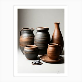 Pottery Art Print