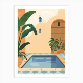 Mediterranean Interior 2 Art Print