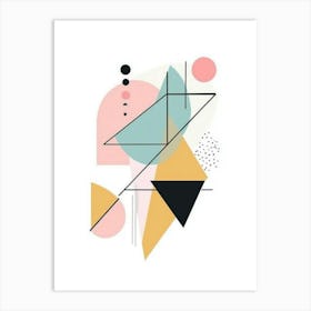 Abstract Geometric Print 12 Art Print