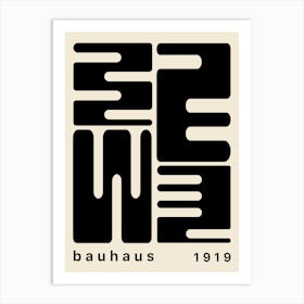 Minimal Bauhaus Art Print