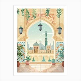 Islamic Background 3 Art Print