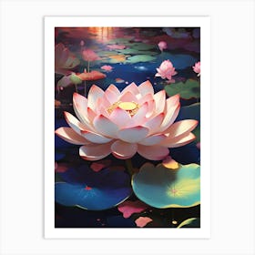 Lotus Art Print