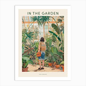 In The Garden Poster Kew Gardens England 3 Art Print