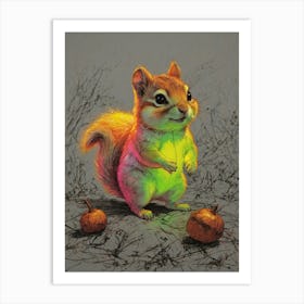 Chipmunk 4 Art Print