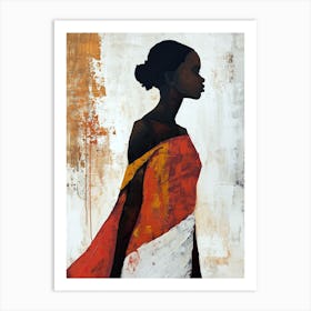 Boho Journey |The African Woman Series Art Print