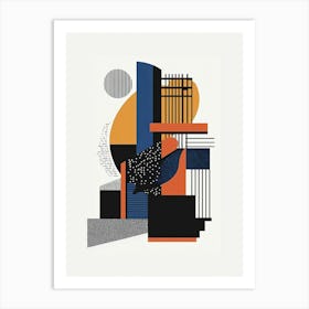 Abstract Cityscape Art Print