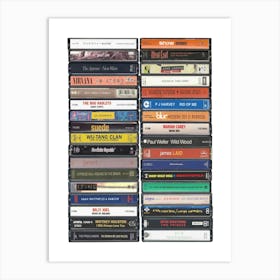 1993 Music - Cassette Print - Born in '93 Art Print