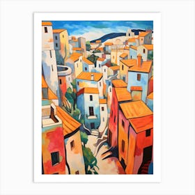 Matera Italy 2 Fauvist Painting Art Print