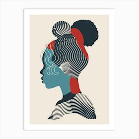 Portrait Of A Woman 160 Art Print