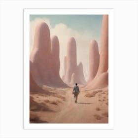 Desert Landscape 14 Art Print