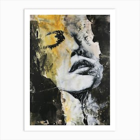 Woman'S Face 5 Art Print